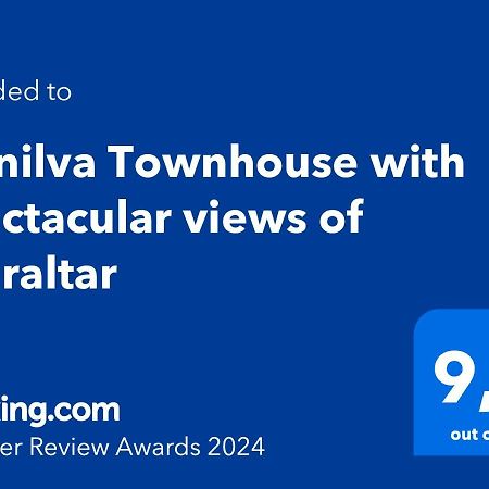 Manilva Townhouse With Spectacular Views Of Gibraltar Villa Kültér fotó